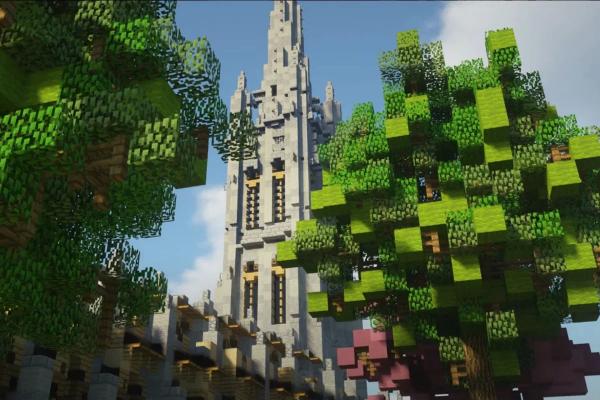 Игроки Minecraft показали прогресс по строительству Великобритании в соотношении 1 к 1 