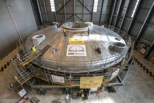Изготовлен последний элемент термоядерного реактора ИТЭР — верхняя крышка криостата